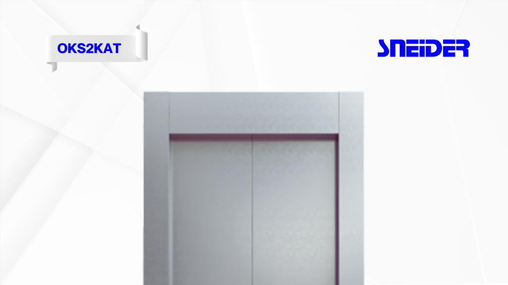 SNEIDER 2 Panel Central Opening Automatic Landing Door