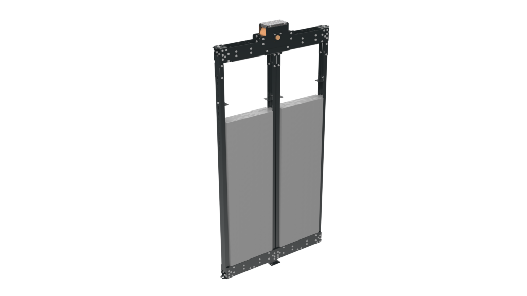 1/2 Roping C.Weight Frame with 2 unit side-by-side