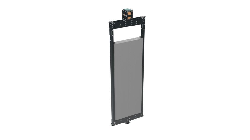 1/2 Roping C.Weight Frame with vertical pulley