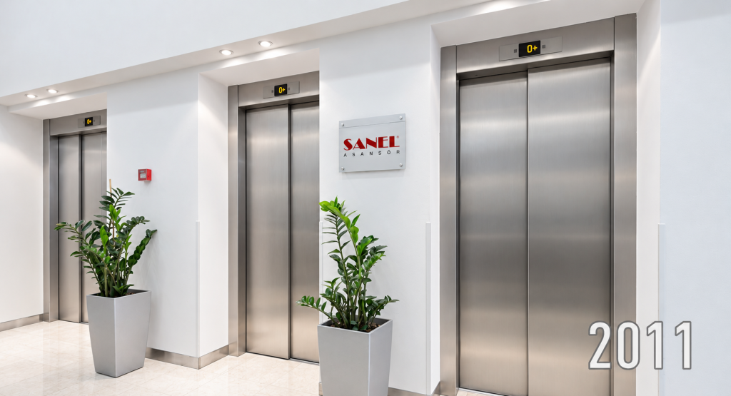 Sanel Asansör 2011 yılı tarihçe görseli