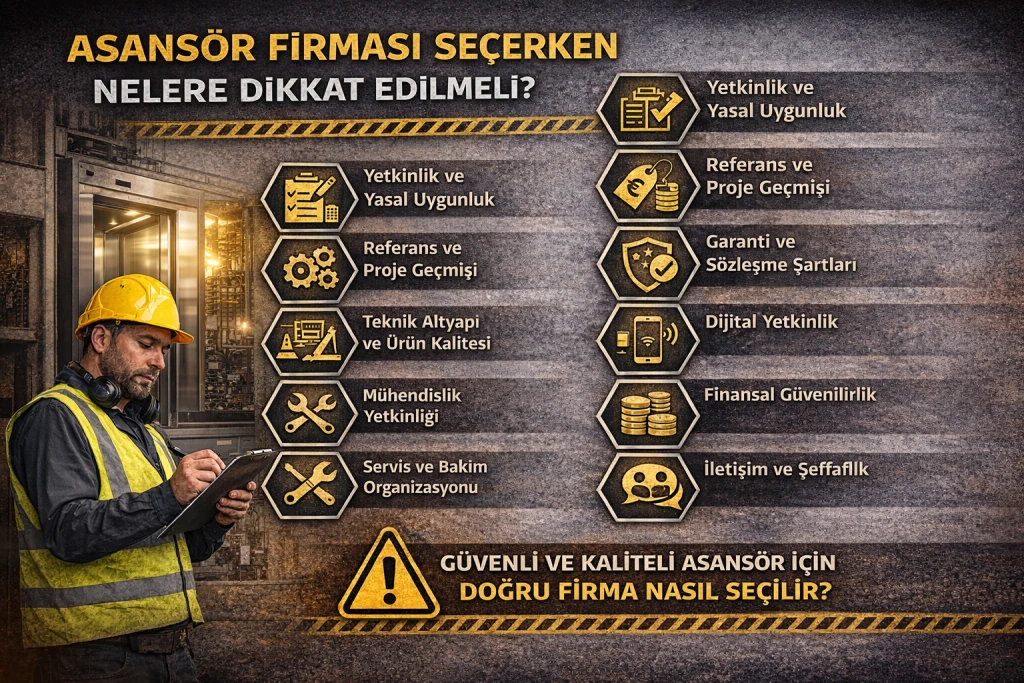 Asansör Firması Seçerken Nelere Dikkat Edilmeli?