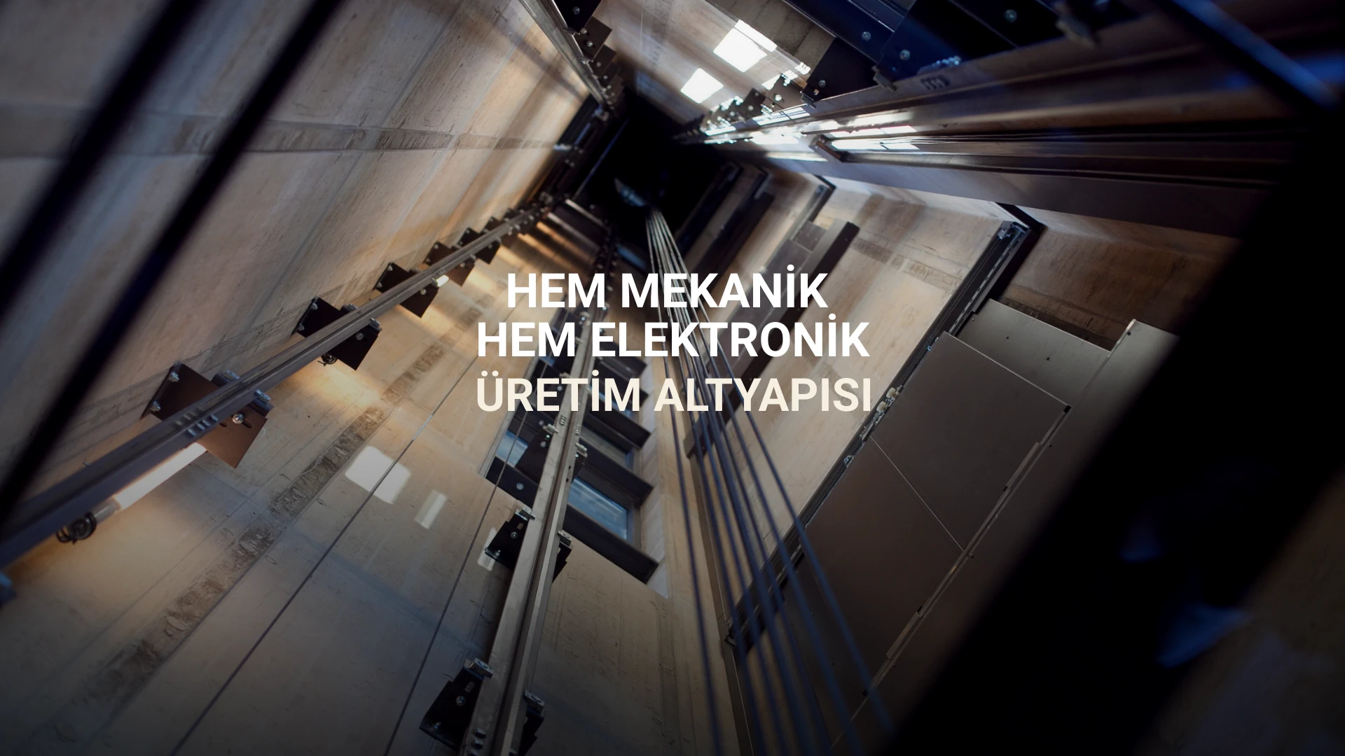 Sanel Asansör — mekanik ve elektronik üretim altyapısı